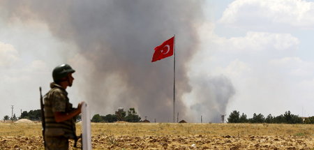 Damals standen türkische Soldaten noch an der Grenze, heute sind... Damals standen türkische Soldaten noch an der Grenze, heute sind...