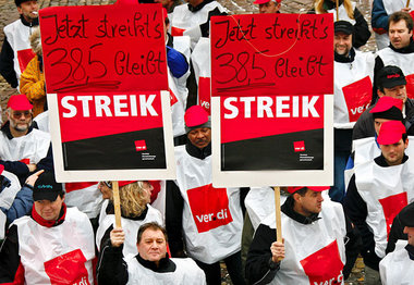 Beschäftigte sind in der Arbeitszeitfrage – wie hier bei den meh...