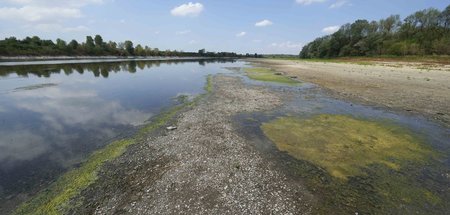 Zentrale Wasserader für die Versorgung Italiens: Der immer stärk...