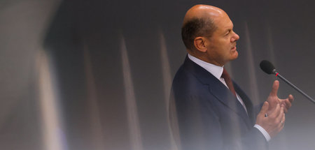Der Scholz zum Beispiel ist auch nur ein Deepfake, leicht zu erk...