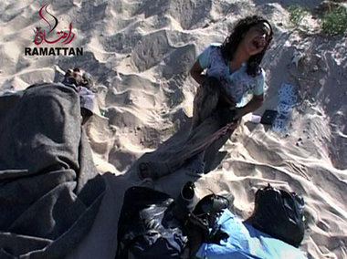 13. Juni: Die zehnjährige Huda Ghalya verlor am Strand von Gaza ...