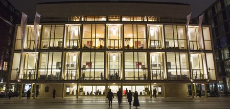 Noch steht sie: Die denkmalgeschützte Staatsoper in Hamburg (8.1...