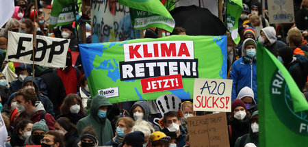 Klimastreik von »Fridays for Future« im Oktober 2021 in Berlin