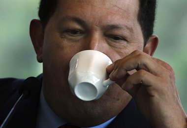 Hugo Chávez: gelassen zum Amtsjubiläum