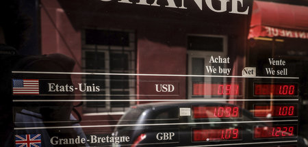 Der Kurs des Euro ist nach Erreichen der Parität mit dem US-Doll...