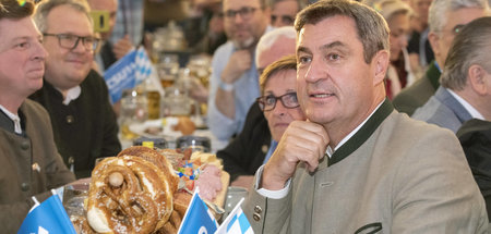 Das »S« im Namen: CSU-Chef und Ministerpräsident Markus Söder is...