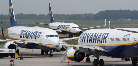 Billigflieger bleiben dank Arbeitermacht aktuell häufig am Boden...