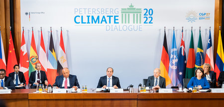 Viel heiße Luft beim Klimadialog im Auswärtigen Amt (Berlin, 18....