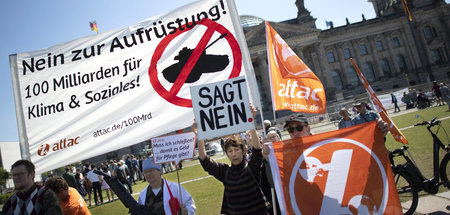Für Frieden, Sozialstaat und bewohnbaren Planeten: Protestdemons...