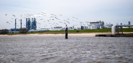 Es wird damit gerechnet, dass die Arbeit des Terminals am Stando...