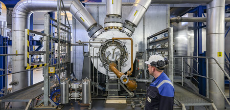 Schwierig zu füllen: Gasspeicher in Bad Lauchstädt (mit Standort...