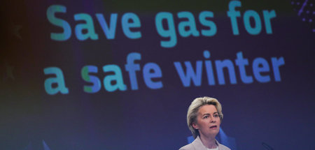 Beschwört in diesen Tagen die Einstellung russischer Gaslieferun...
