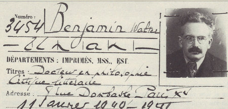 Auf der Suche nach Sternbildern: Walter Benjamin (Nutzerkarte de...