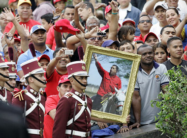 Jubiläumsfeier der bolivarischen Revolution in Caracas Jubiläumsfeier der bolivarischen Revolution in Caracas