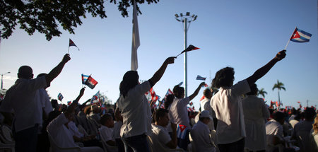 Feierlichkeiten am 26. Juli 2016 in Sancti Spiritus anlässlich d...