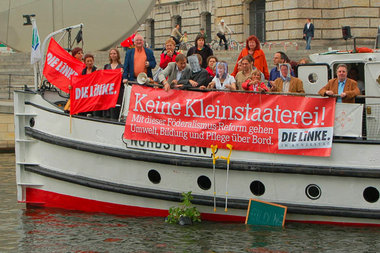 Linksfraktion am Freitag kontra Reichstags-Bannmeile Linksfraktion am Freitag kontra Reichstags-Bannmeile