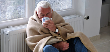 Hartz-IV-Bezieher müssen sich auf eine kalte Wohnung im Winter e...