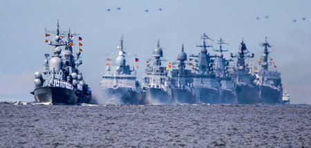 »Hart und mit allen Mitteln«: Die Hauptparade der russischen Mar...
