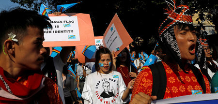 Friedensabkommen umsetzen: Protest der Naga Students Federation ... Friedensabkommen umsetzen: Protest der Naga Students Federation ...