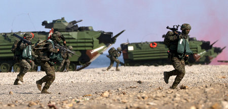 Übungen von Taiwans-Armee leiteten den US-Besuch ein (28.7.2022)