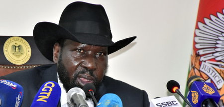 Hat kein’ Bock auf Wahlen: Südsudans Übergangspräsident Salva Ki