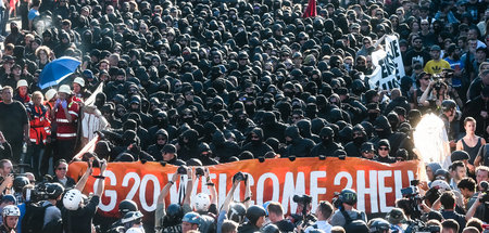 Klassenjustiz gegen G20-Proteste in Hamburg