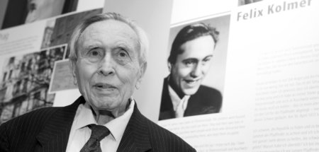 Der tschechische Holocaust-Überlebende und Physiker Felix Kolmer