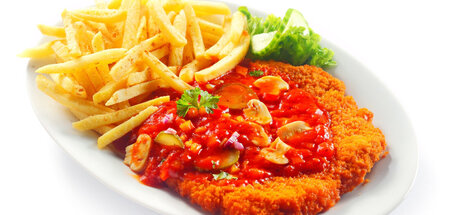 The proof of the schnitzel is in the eating. Ein Wort durch ein ...