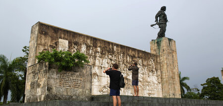 Das Mausoleum Monumento Memorial Che Guevara in Santa Clara, Kub...