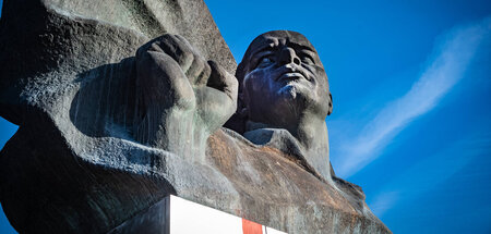 Das Thälmann-Denkmal in Berlin-Pankow