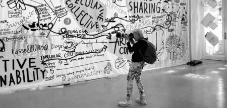 Ein Fotograf auf der Suche nach dem Konzept (Fridericianum)