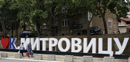 »Ich liebe Mitrovica«: Liebesbekundung an die mehrheitlich von S