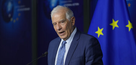 Der EU-Außenbeauftragte Borrell am Donnerstag in Brüssel