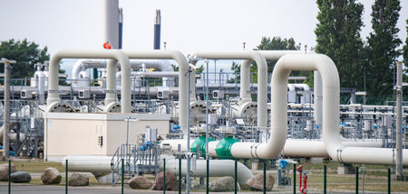 Bald drei Tage leer: Gasempfangsstation der Ostseepipeline Nord