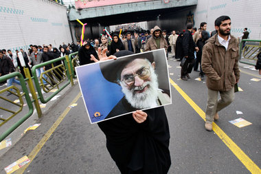 Mit einem großen Schlußakkord gingen die Feiern in Teheran zu En...