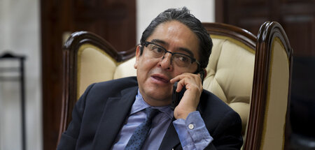 Der guatemaltekische Anwalt Jordán Rodas (17.8.2022)