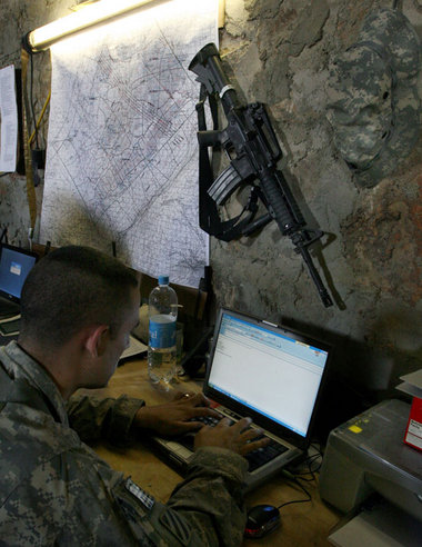 US-Kommandozentrale westlich von Kabul: Keine Kompromisse