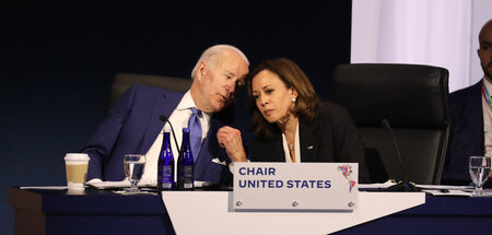 Selektive Einladungspolitik: Neben Biden und Harris nahmen nur 2...