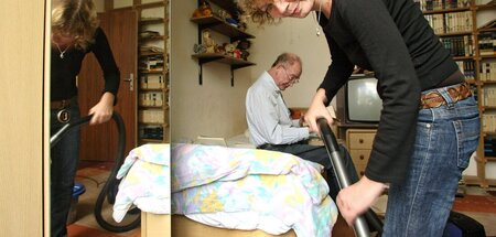 »In der häuslichen Pflege wird grundsätzlich mehr gearbeitet als...