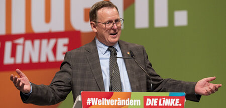 Regierungslinker Modellathlet: Bodo Ramelow (Erfurt, 24.6.2022)