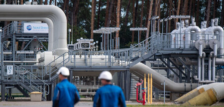 »Drei Tage Wartung«: Empfangsstation der Pipeline Nord Stream 1 ...