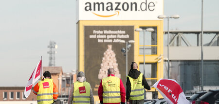 Unter anderem der Arbeitskampf beim Onlineriesen Amazon sorgte f...