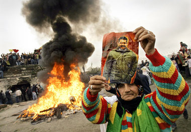 Demonstration zum Newroz-Fest 2008 in Istanbul
