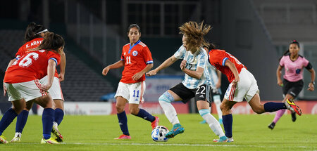 In aller Freundschaft: Chile gegen Argentinien (7.4.2022)