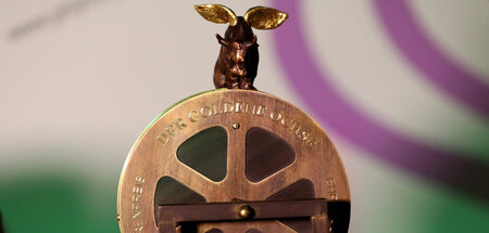 Geflügelter Goldener Ochse: Wahrzeichen und Ehrenpreis des Filmk...