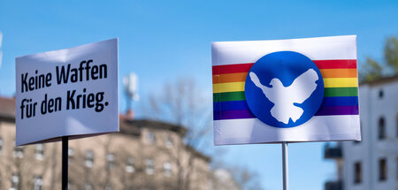 Ostermarsch 2022 in Berlin