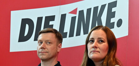 Wissen, wen sie meinen: Janine Wissler und Martin Schirdewan auf... Wissen, wen sie meinen: Janine Wissler und Martin Schirdewan auf...