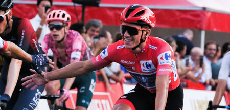 Souveräner Sieger einer historischen Tour: Remco Evenepoel in Ma...