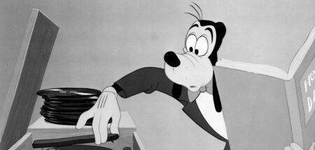 Der Meister und seine Stimme: Medientheorie mit Goofy