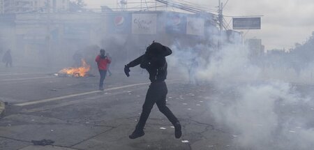 Militanter Protest in Chile zum Jahrestag des Putsches von 1973 